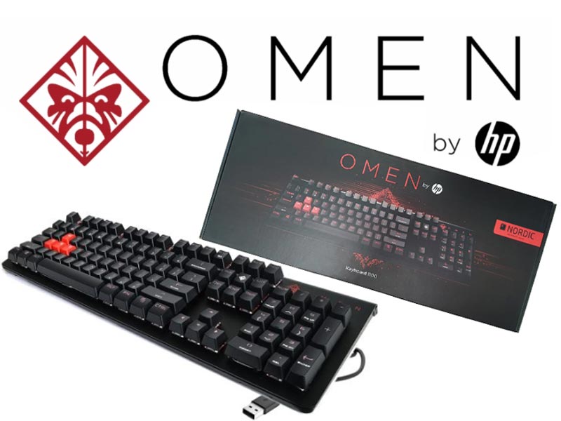 HP OMEN 1100 - Nordic Layout 1MY13AA#ABB               